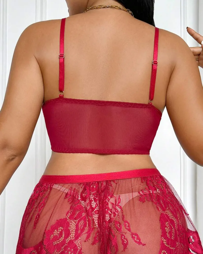 Floral Lace Lingerie